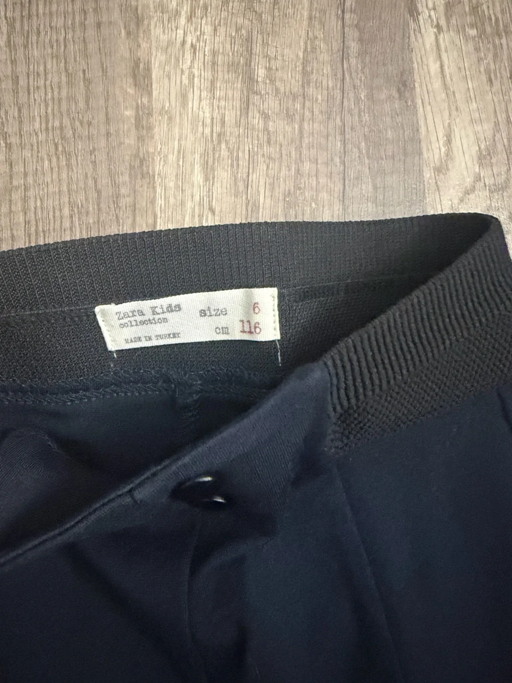 Zara Navy Blue Kids Pull-On Leggings